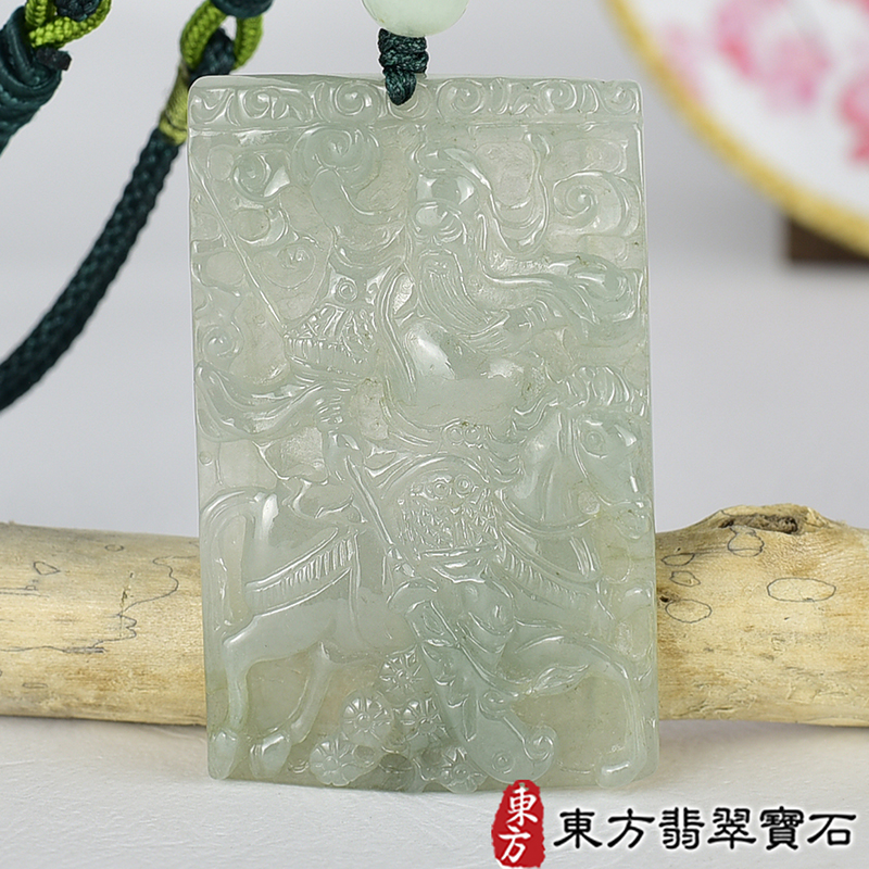 翡翠神明玉珮商品NT元，介紹，商品介紹實圖