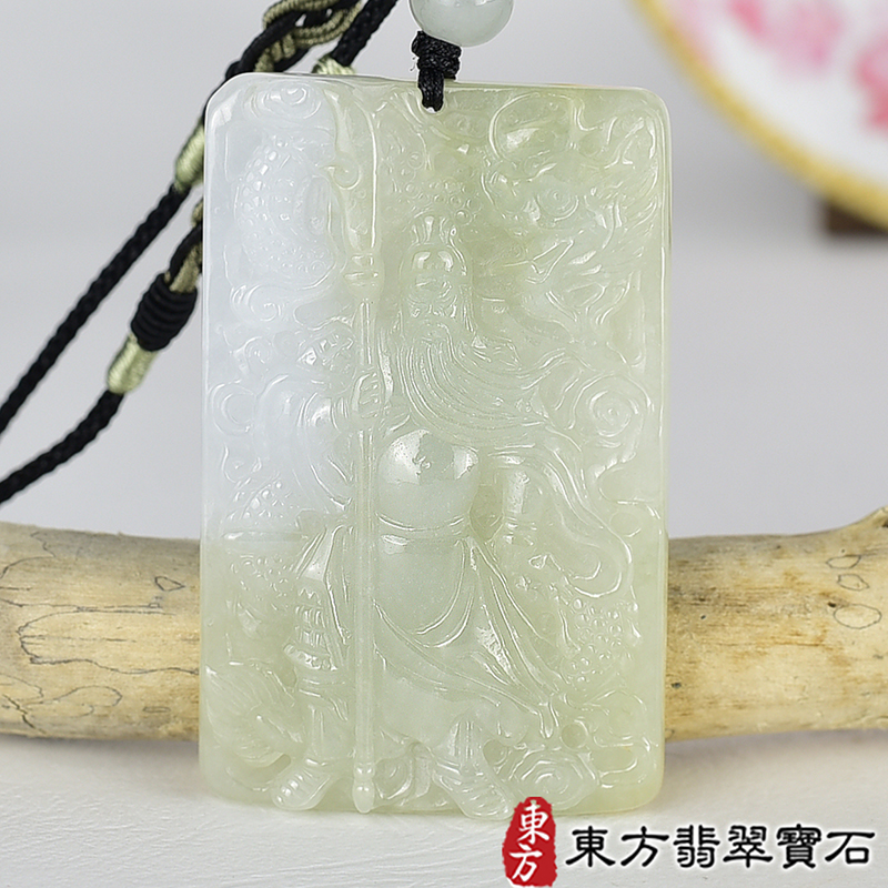 翡翠神明玉珮商品NT元，介紹，商品介紹實圖