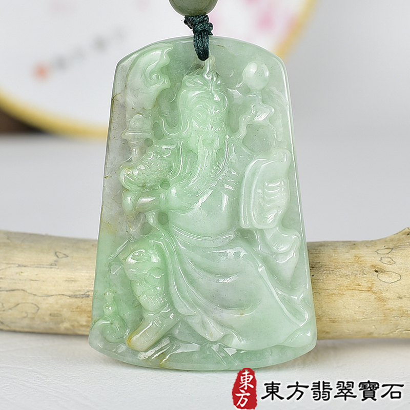 翡翠神明玉珮商品NT元，介紹，商品介紹實圖