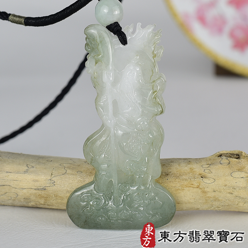 翡翠神明玉珮商品NT元，介紹，商品介紹實圖