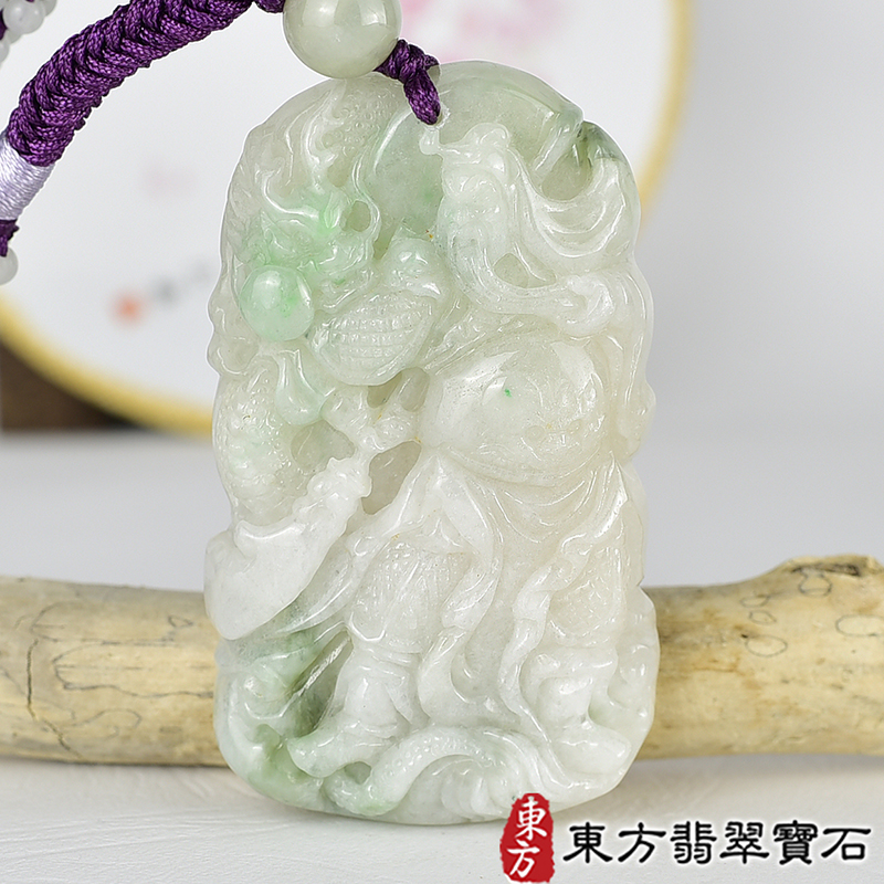 翡翠神明玉珮商品NT元，介紹，商品介紹實圖