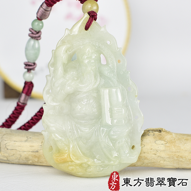 翡翠神明玉珮商品NT元，介紹，商品介紹實圖