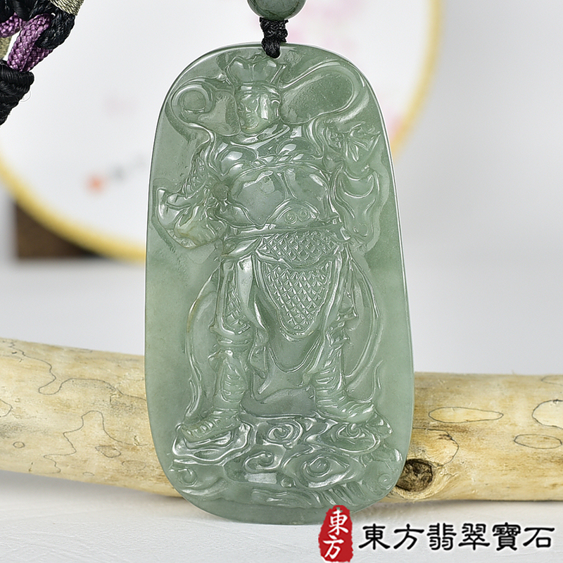 翡翠神明玉珮商品NT元，介紹，商品介紹實圖