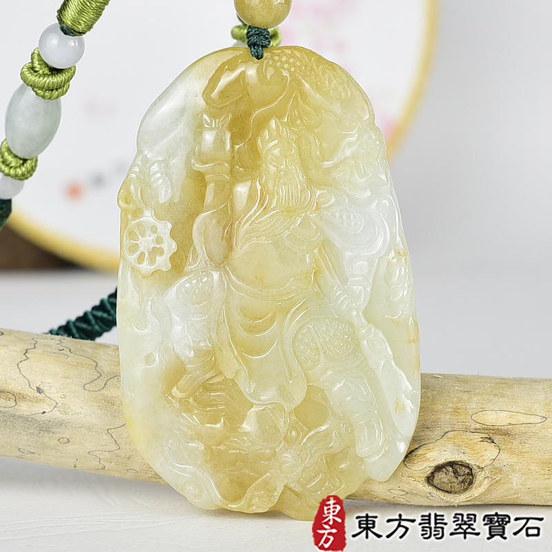 翡翠神明玉珮商品NT元，介紹，商品介紹實圖