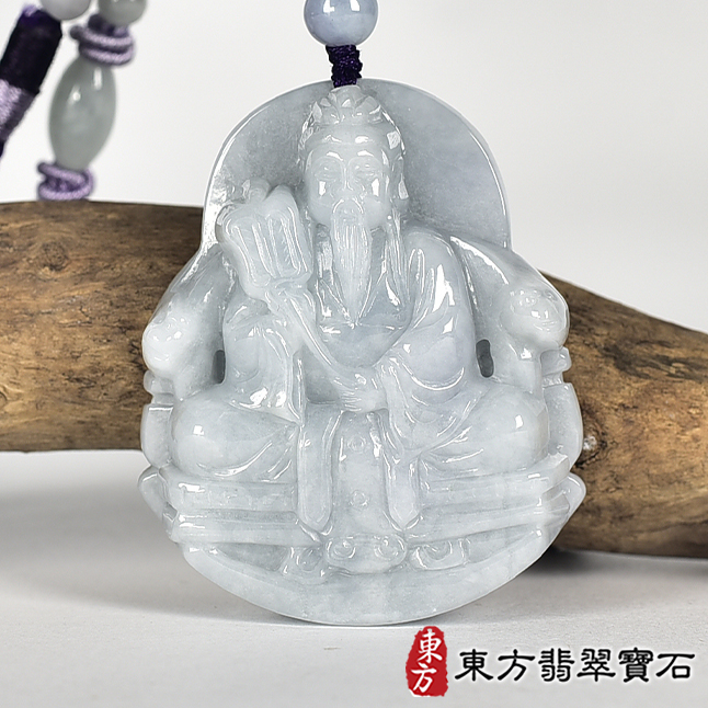 翡翠神明玉珮類最新商品，編號KN283實照圖片