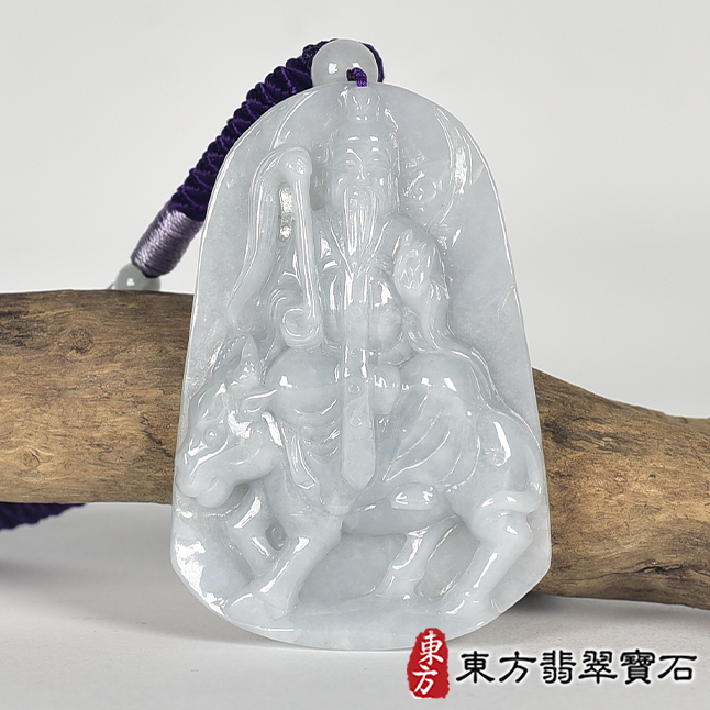 翡翠神明玉珮類最新商品，編號KN289實照圖片