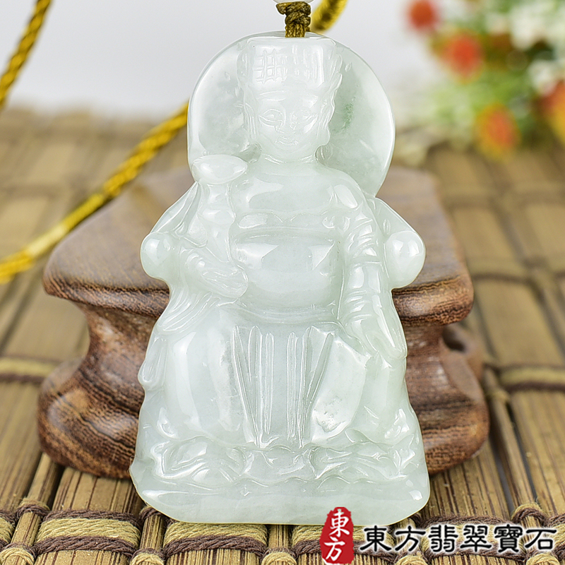 翡翠神明玉珮商品NT元，介紹，商品介紹實圖