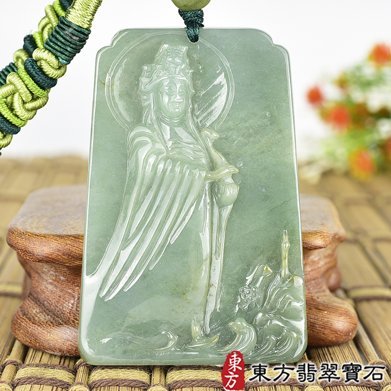 翡翠神明玉珮商品NT元，介紹，商品介紹實圖