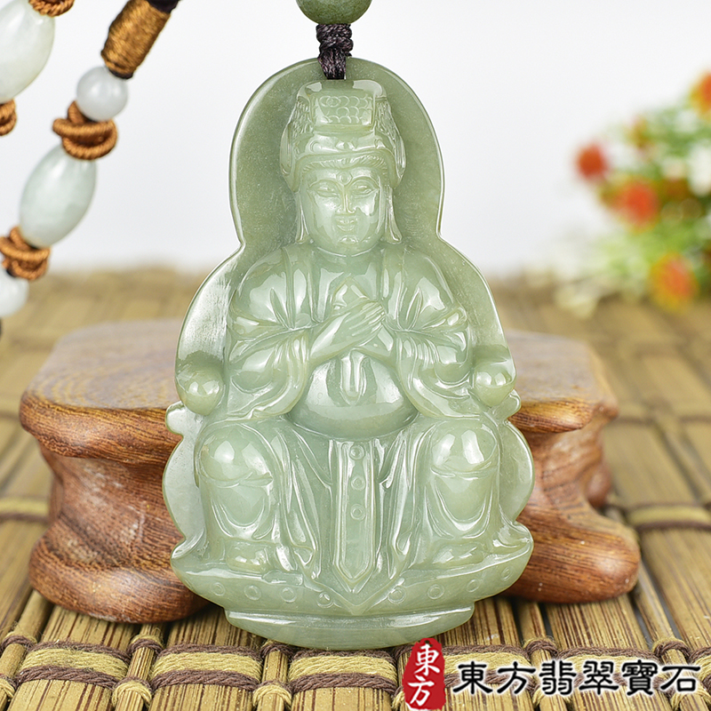 翡翠神明玉珮商品NT元，介紹，商品介紹實圖