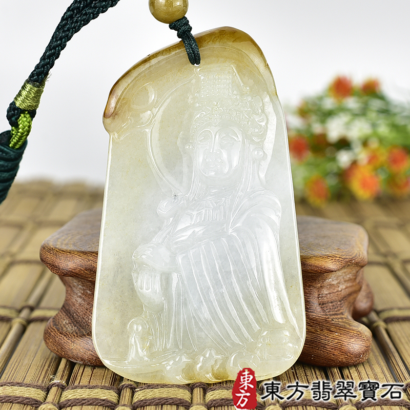 翡翠神明玉珮商品NT元，介紹，商品介紹實圖