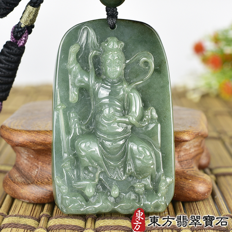 翡翠神明玉珮商品NT元，介紹，商品介紹實圖