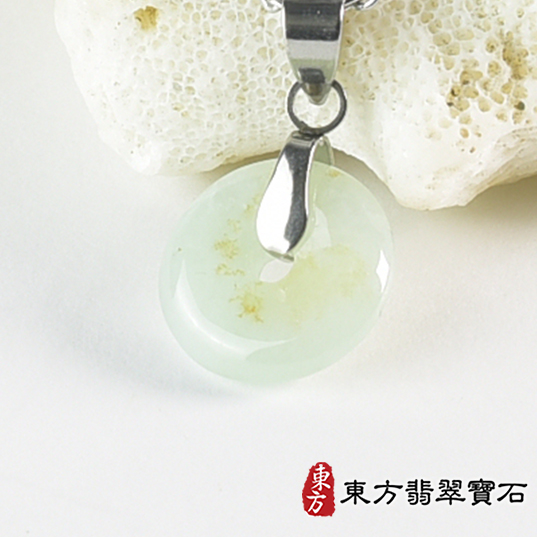 翡翠項鍊(玉珮玉墜吊墜)分類商品類最新商品，編號PN848實照圖片