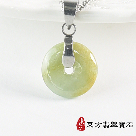 翡翠項鍊(玉珮玉墜吊墜)分類商品類最新商品，編號PN855實照圖片