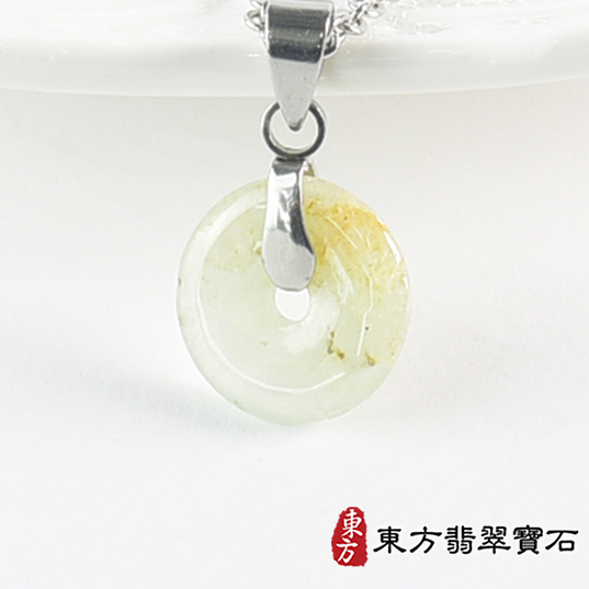 翡翠項鍊(玉珮玉墜吊墜)分類商品類最新商品，編號PN857實照圖片