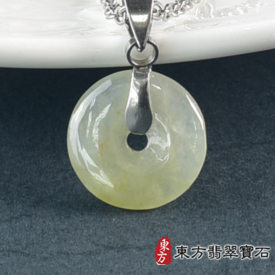 翡翠項鍊(玉珮玉墜吊墜)分類商品類最新商品，編號PN858實照圖片