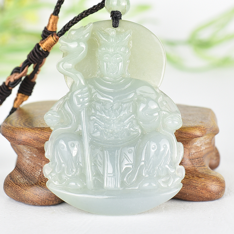 翡翠神明玉珮商品NT元，介紹，商品介紹實圖