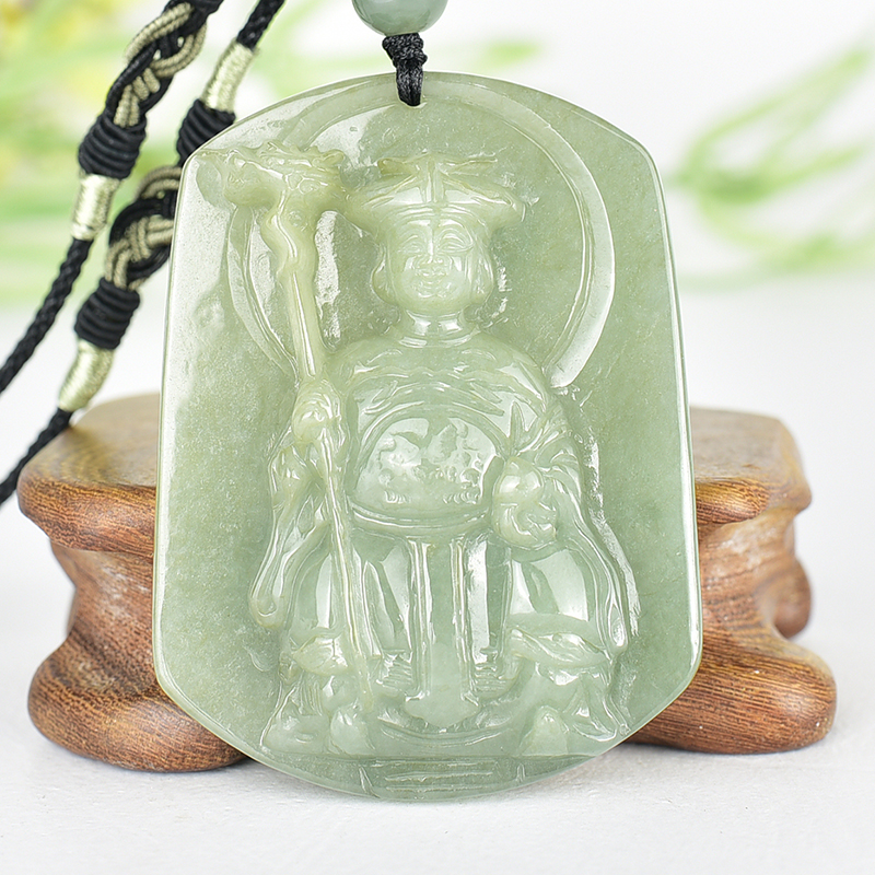 翡翠神明玉珮商品NT元，介紹，商品介紹實圖