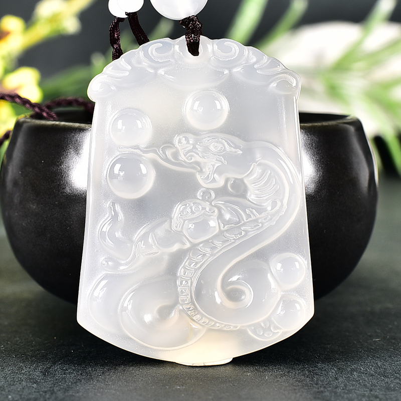 編號：SN043玉石項鍊，玉墜，吊墜商品實照