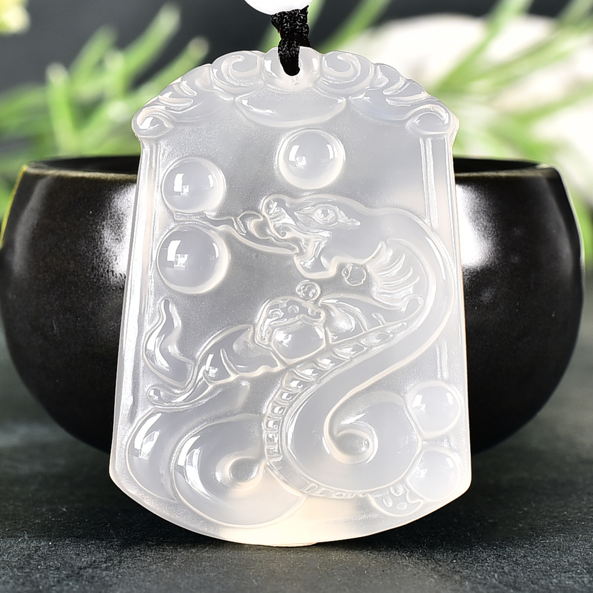 編號：SN052玉石項鍊，玉墜，吊墜商品實照