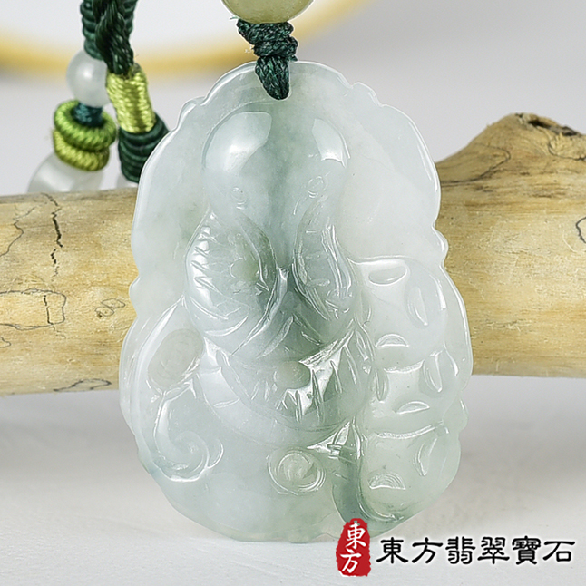 翡翠項鍊(玉珮玉墜吊墜)分類商品類最新商品，編號SN053實照圖片