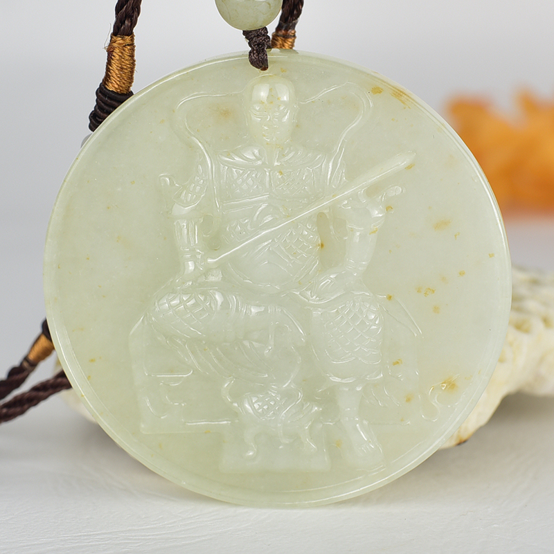 翡翠神明玉珮商品NT元，介紹，商品介紹實圖