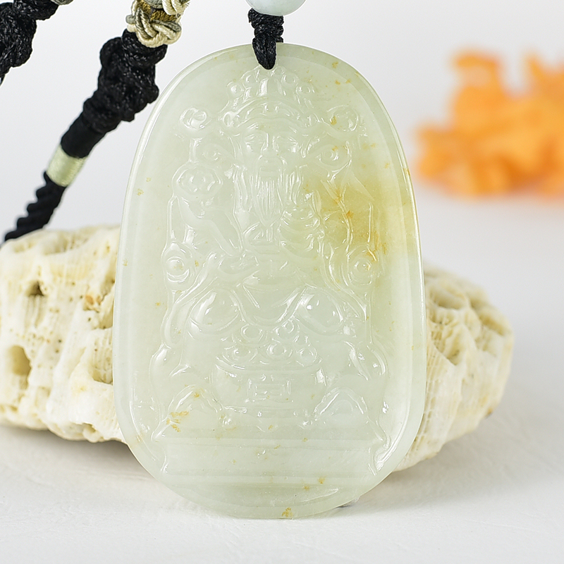 翡翠神明玉珮商品NT元，介紹，商品介紹實圖