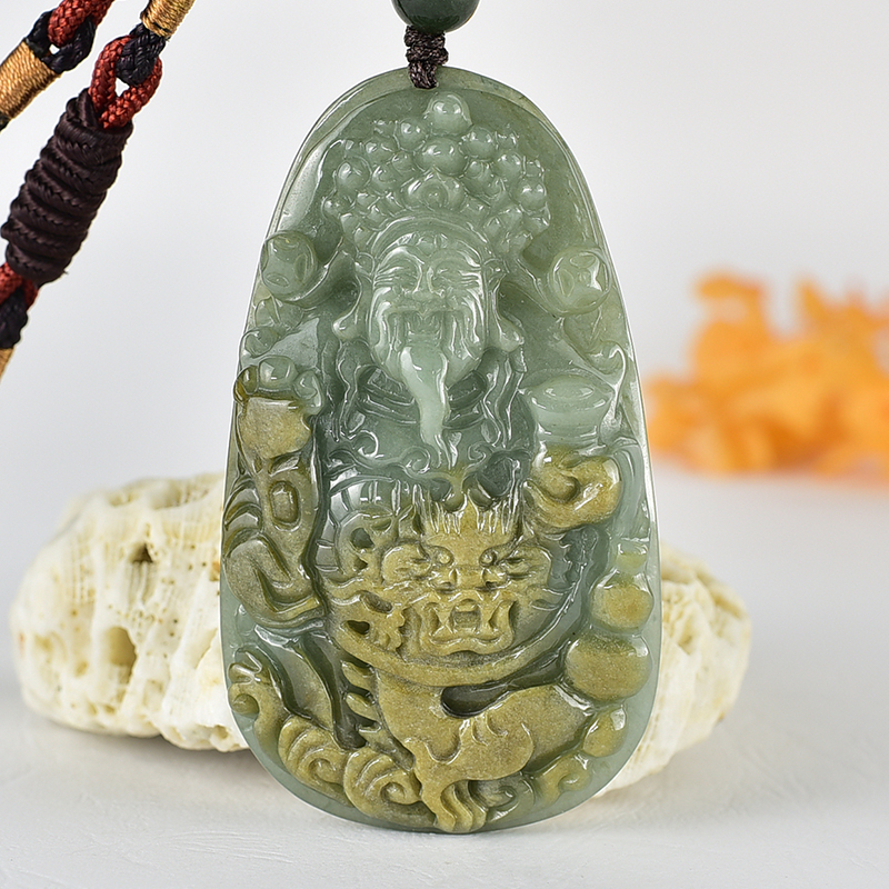 翡翠神明玉珮商品NT元，介紹，商品介紹實圖