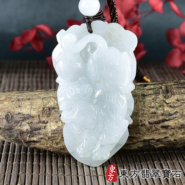 翡翠項鍊(玉珮玉墜吊墜)分類商品類最新商品，編號TR161實照圖片