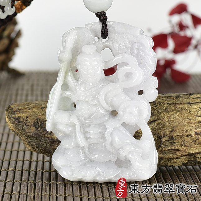 翡翠神明玉珮類最新商品，編號TT196實照圖片