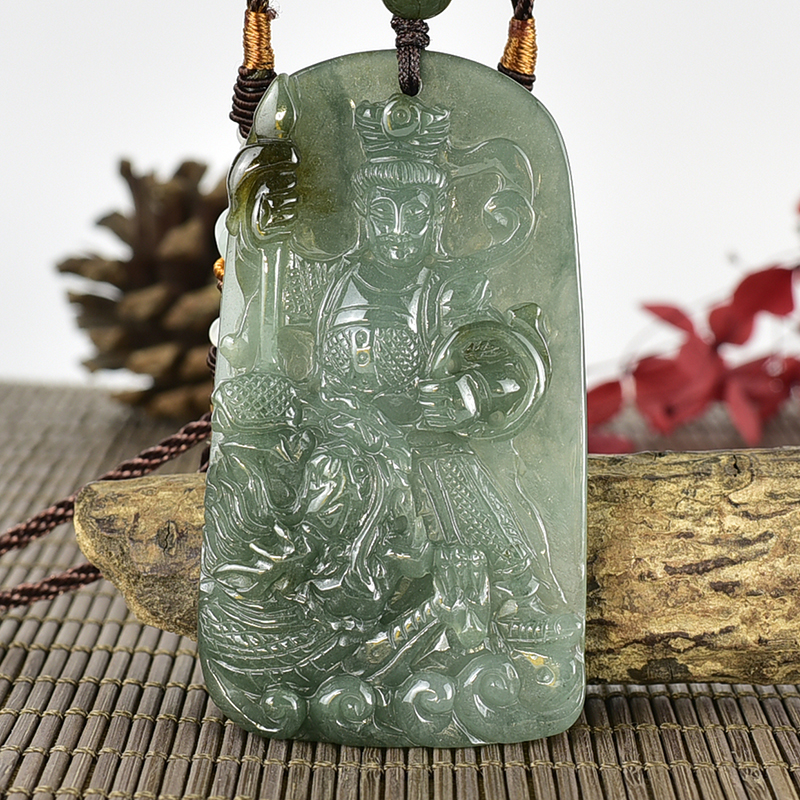 翡翠神明玉珮類最新商品，編號TT229實照圖片