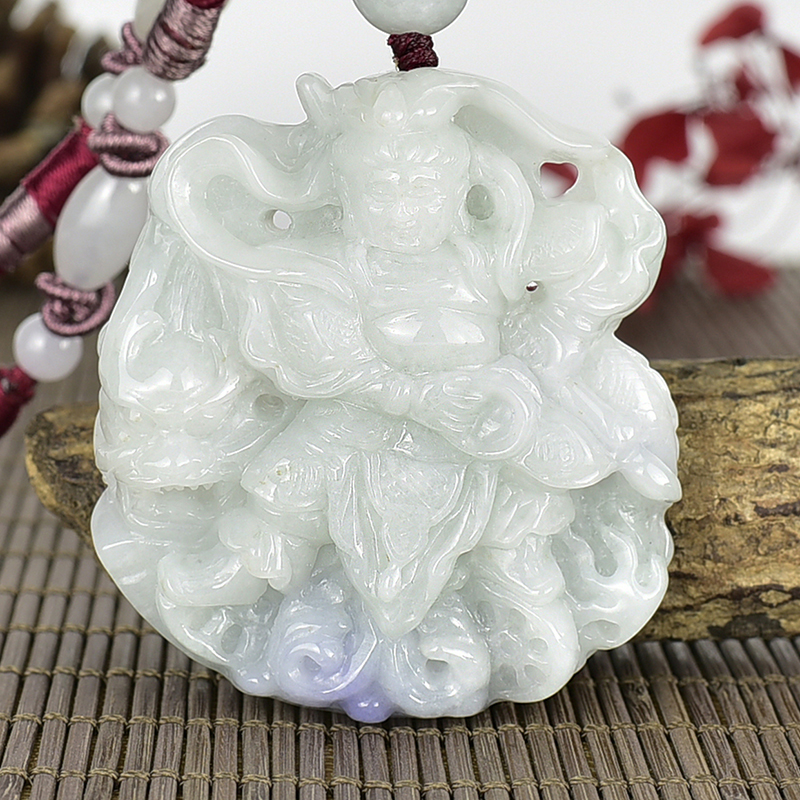 翡翠神明玉珮類最新商品，編號TT230實照圖片