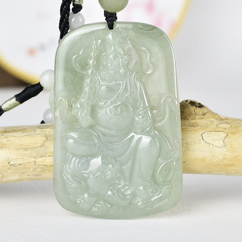 翡翠神明玉珮商品NT元，介紹，商品介紹實圖