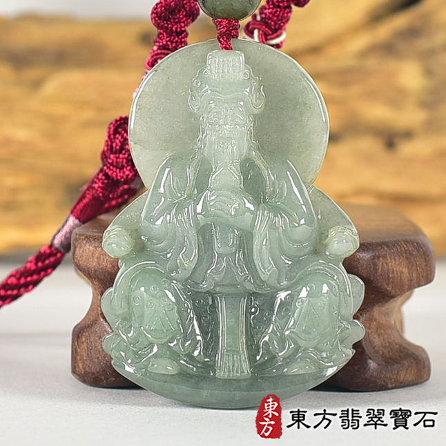 最新翡翠神明玉珮商品-翡翠玉皇大帝項鍊玉珮（玉皇大帝：玉皇大帝牌A貨翡翠玉皇大帝玉珮、緬甸玉玉皇大帝玉墜）。EH018。客製化訂做各種翡翠玉皇大帝吊墜玉珮項鍊。★附A貨翡翠雙證書