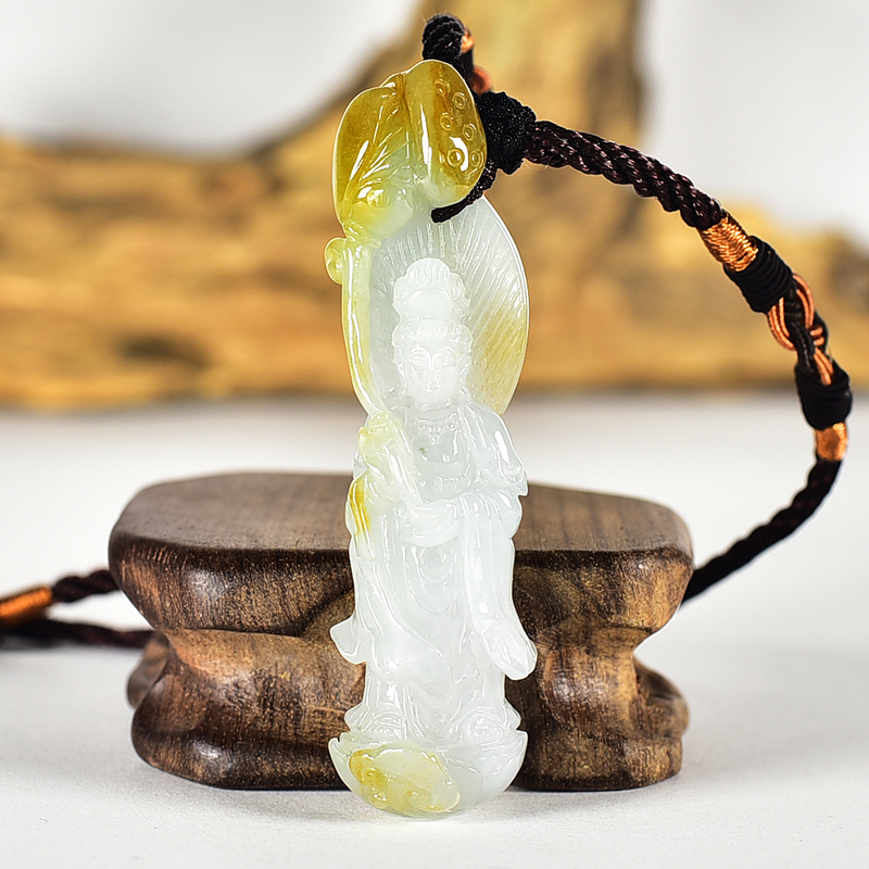 翡翠神明玉珮商品NT元，介紹，商品介紹實圖