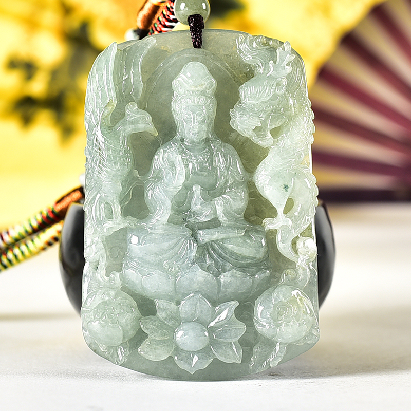 翡翠神明玉珮商品NT元，介紹，商品介紹實圖