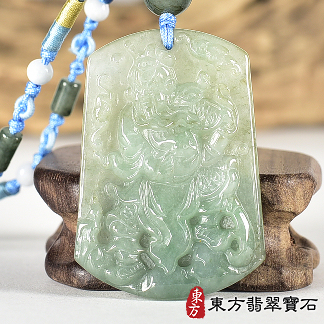 翡翠神明玉珮商品NT元，介紹，商品介紹實圖