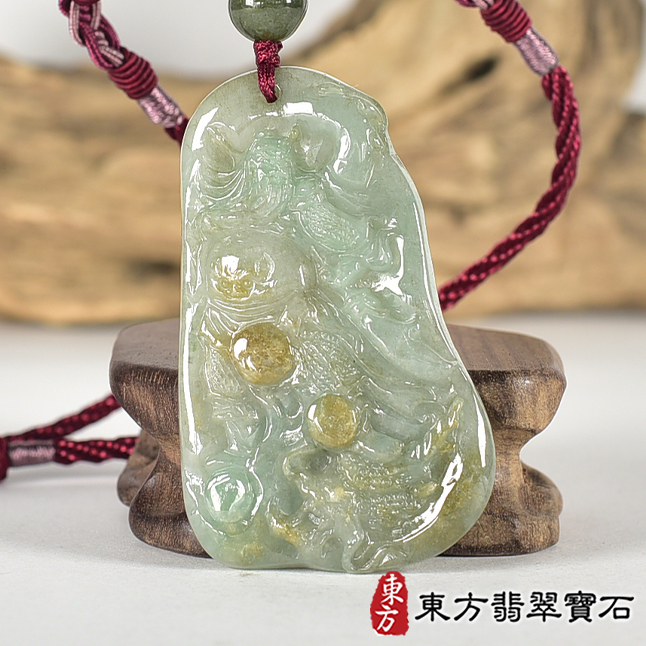 翡翠神明玉珮商品NT元，介紹，商品介紹實圖