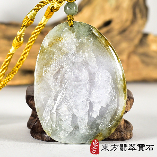 翡翠神明玉珮類最新商品，編號KG800實照圖片