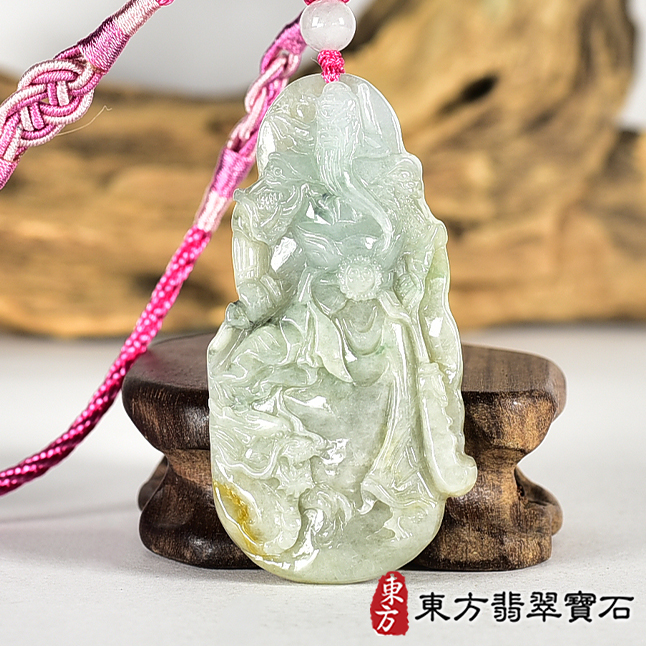 翡翠神明玉珮類最新商品，編號KG807實照圖片