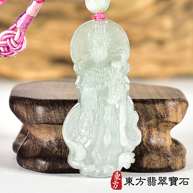 翡翠神明玉珮類最新商品，編號MD346實照圖片