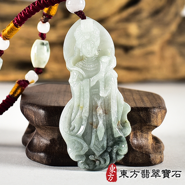 翡翠神明玉珮商品NT元，介紹，商品介紹實圖