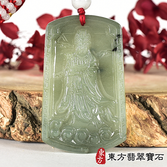 翡翠神明玉珮商品NT元，介紹，商品介紹實圖