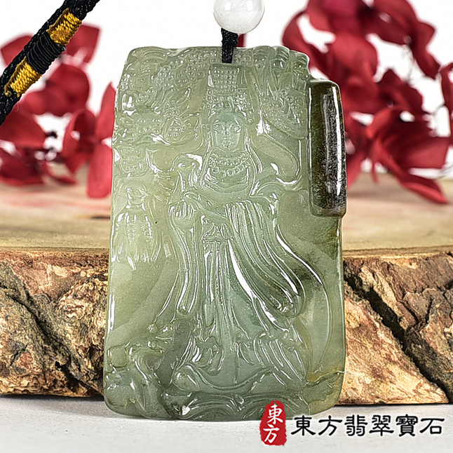 翡翠神明玉珮商品NT元，介紹，商品介紹實圖