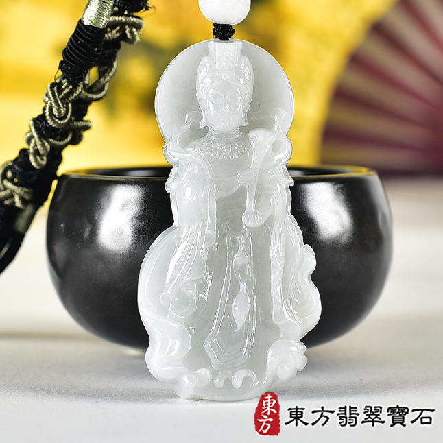 翡翠神明玉珮類最新商品，編號MD391實照圖片