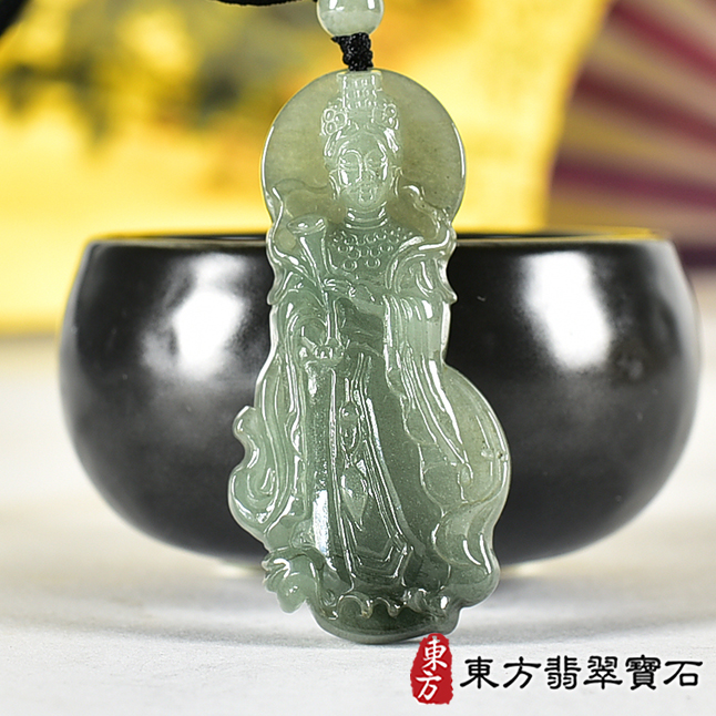 翡翠神明玉珮商品NT元，介紹，商品介紹實圖