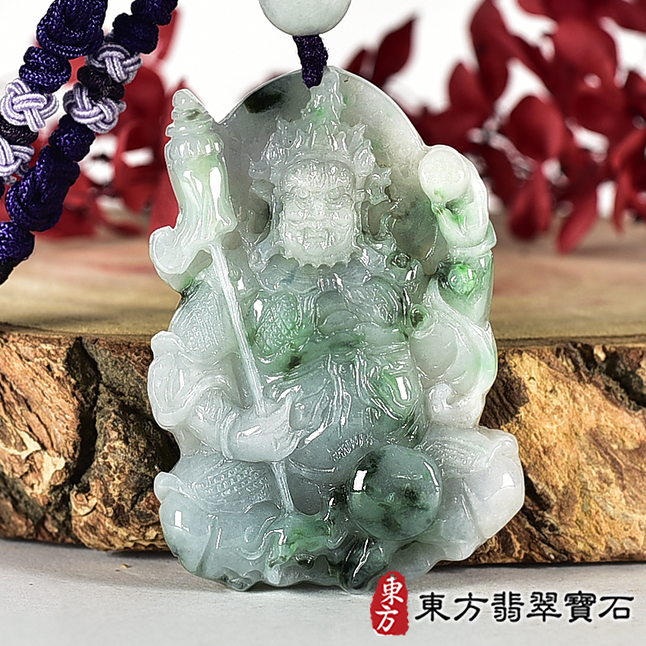 翡翠神明玉珮類最新商品，編號MG016實照圖片