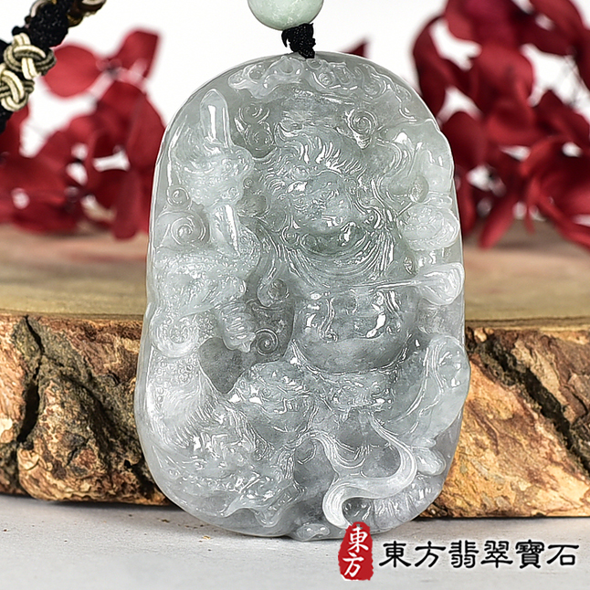 翡翠神明玉珮類最新商品，編號MG017實照圖片