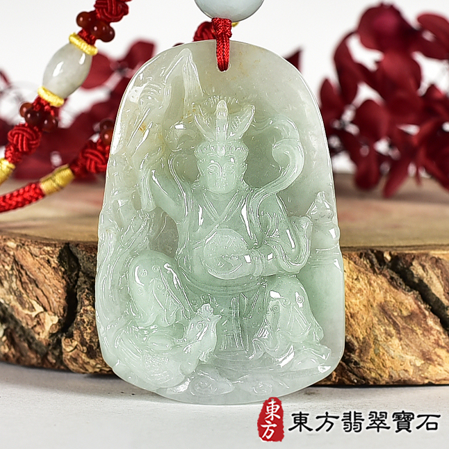 翡翠神明玉珮類最新商品，編號NT061實照圖片