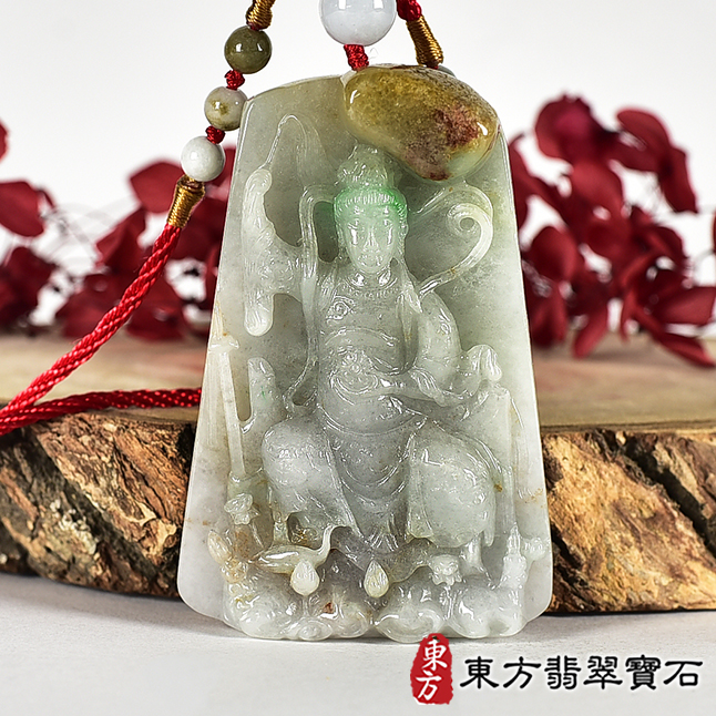 翡翠神明玉珮類最新商品，編號NT063實照圖片