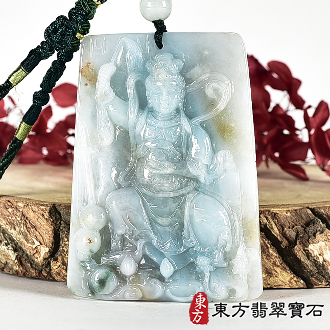 翡翠神明玉珮類最新商品，編號NT064實照圖片